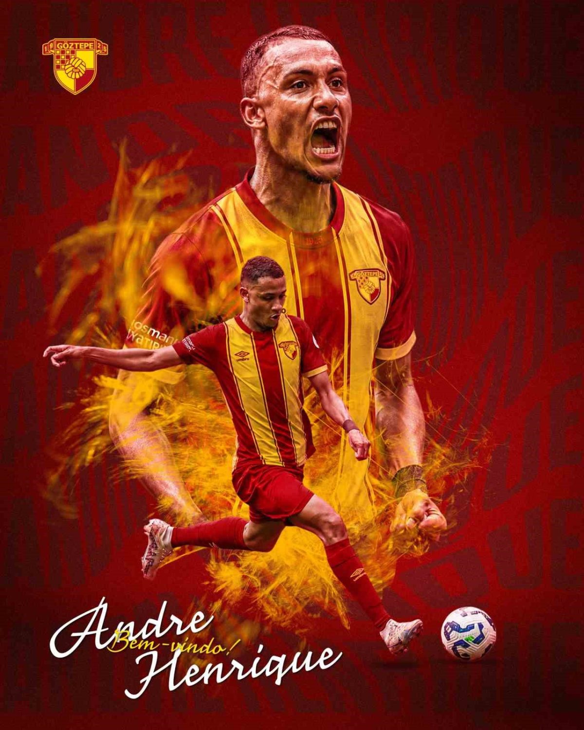Andre Henrique: "Göztepe’ye transfer olduğum için heyecanlıyım"
