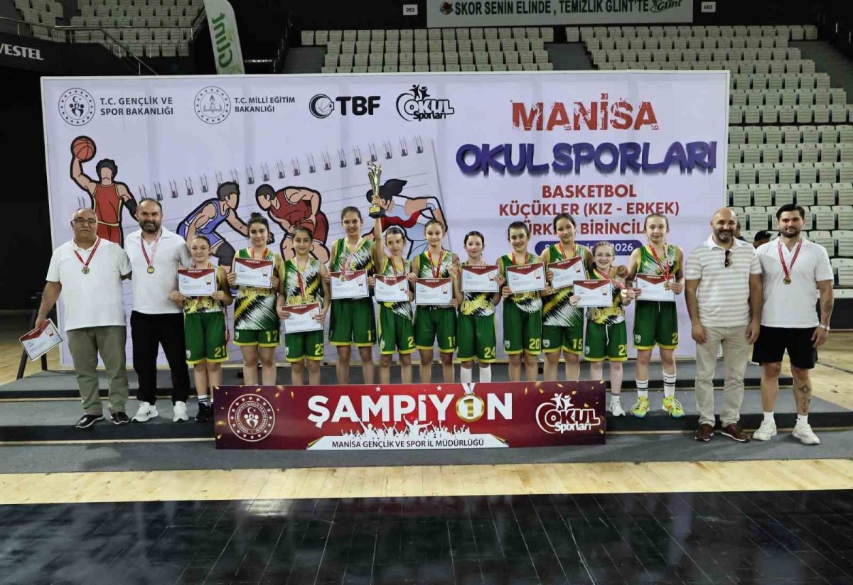 Basketbolun geleceği Manisa’da parladı