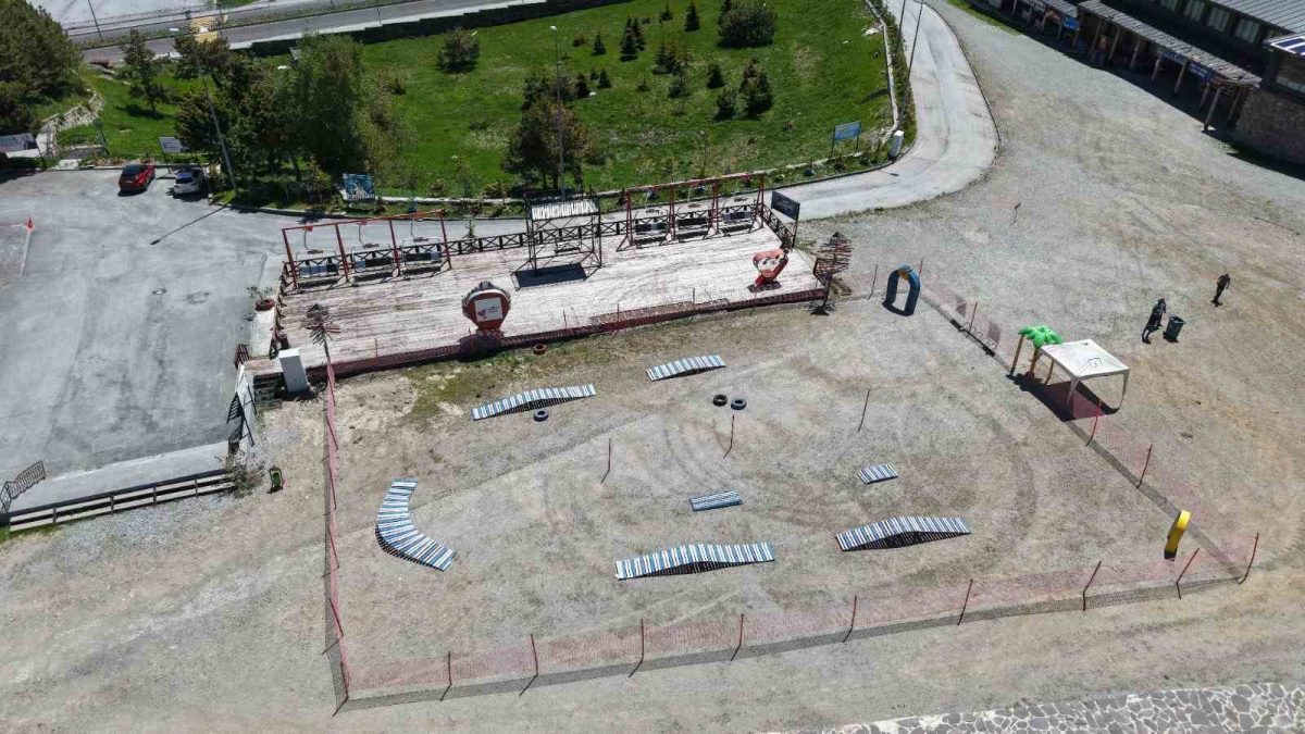 Erciyes'te Çocuk Bisiklet ve Aktivite Parkı Açıldı - Foto 4