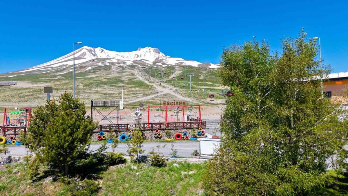 Erciyes'te Çocuk Bisiklet ve Aktivite Parkı Açıldı - Foto 5