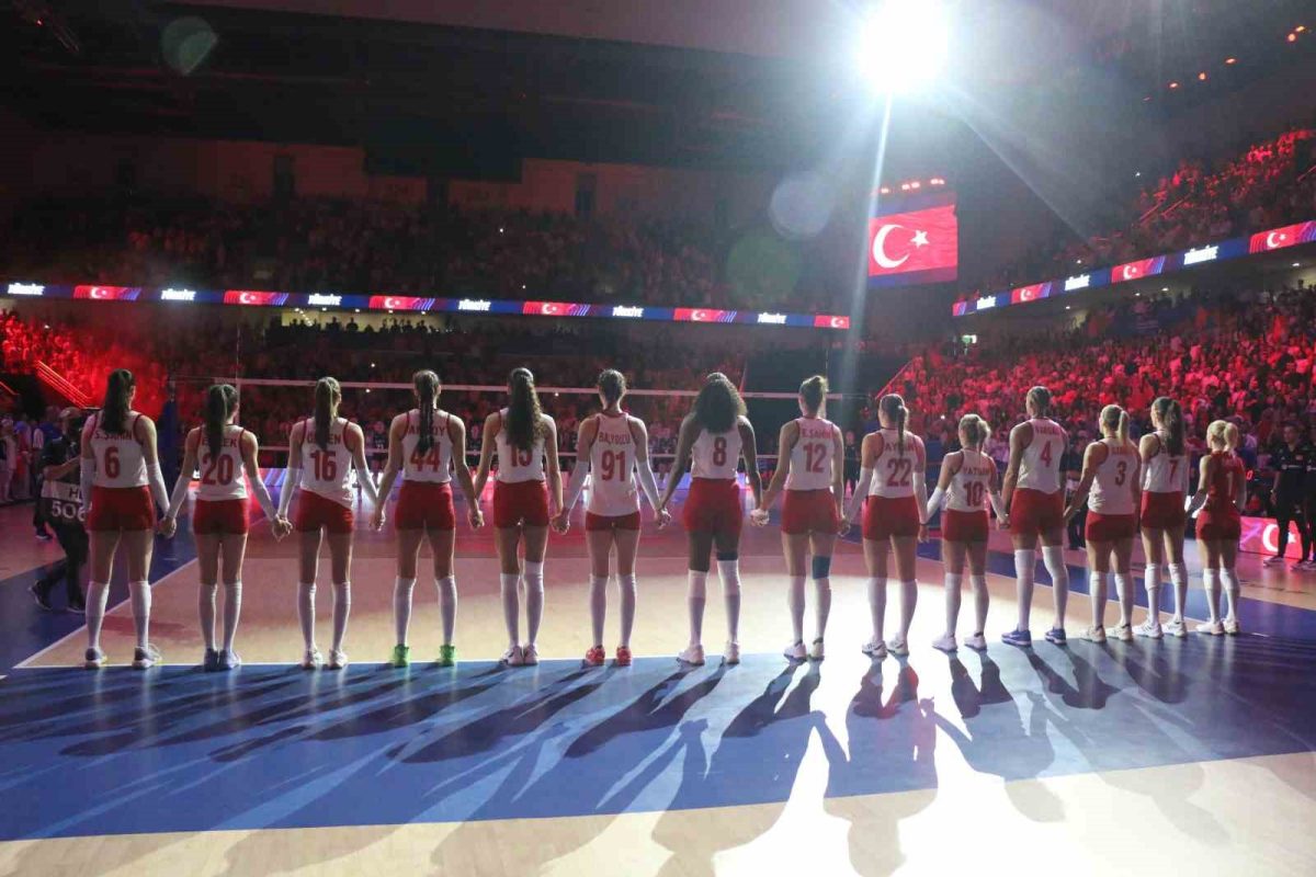 A Milli Kadın Voleybol Takımı, Belçika’yı 3-0 mağlup etti