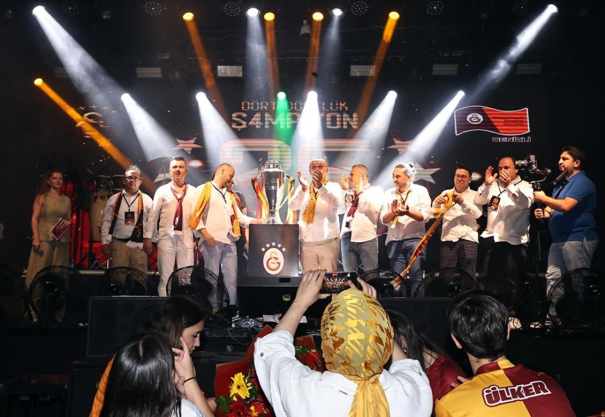Galatasaray'ın Şampiyonluk Kupası Denizli'de