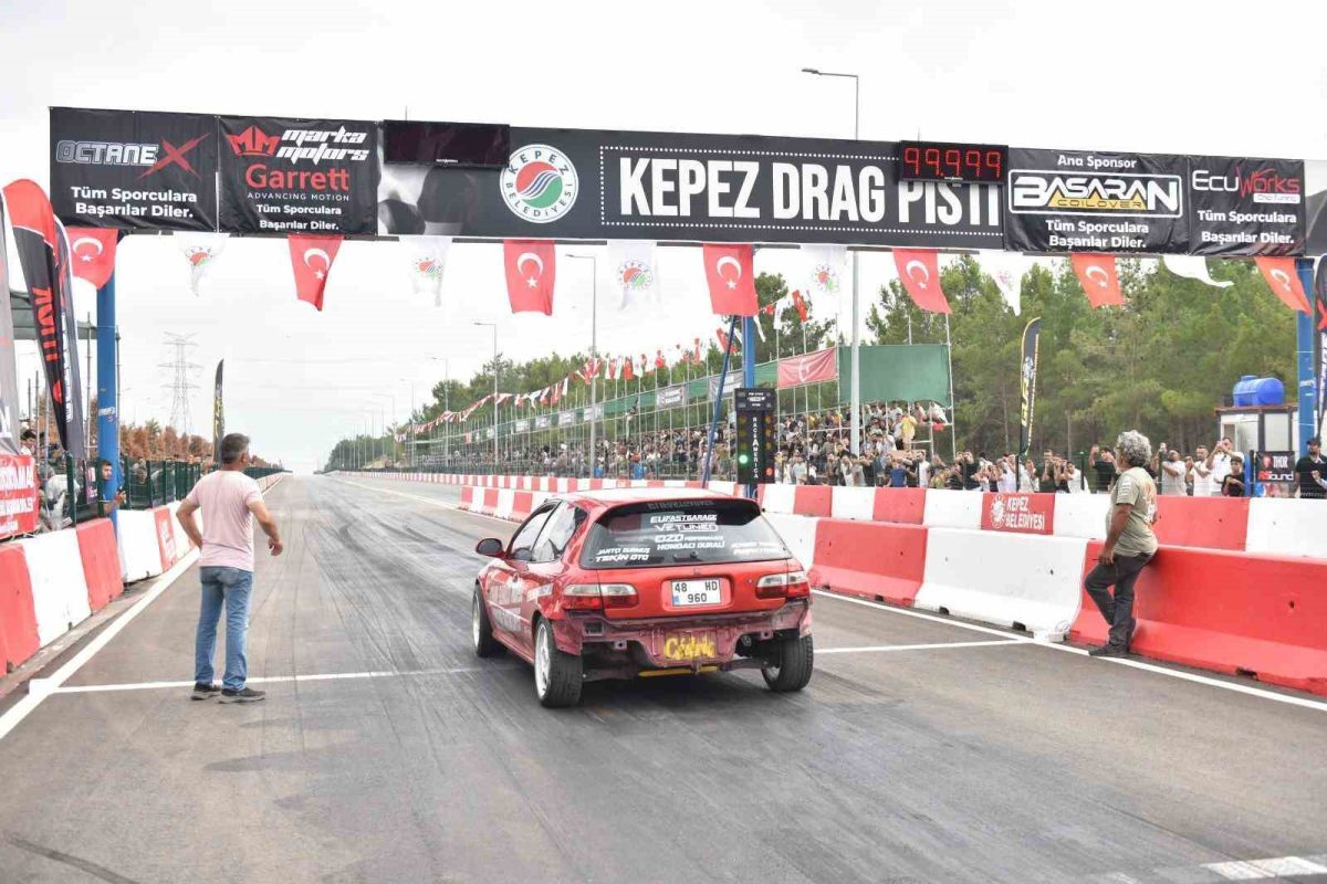 Kepez’de Otodrag heyecanı