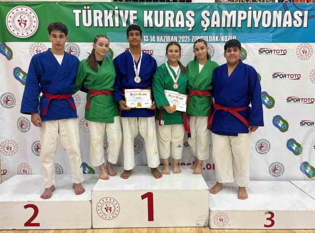 Mustafa Göde Kuraş'ta Türkiye Şampiyonu Oldu - Foto 5