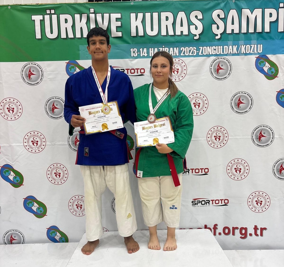 Mustafa Göde Kuraş'ta Türkiye Şampiyonu Oldu