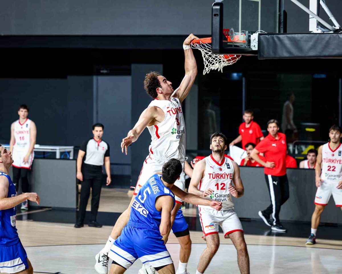 Ümit Milli Basketbol Takımı Yunanistan'a Yenildi - Foto 6