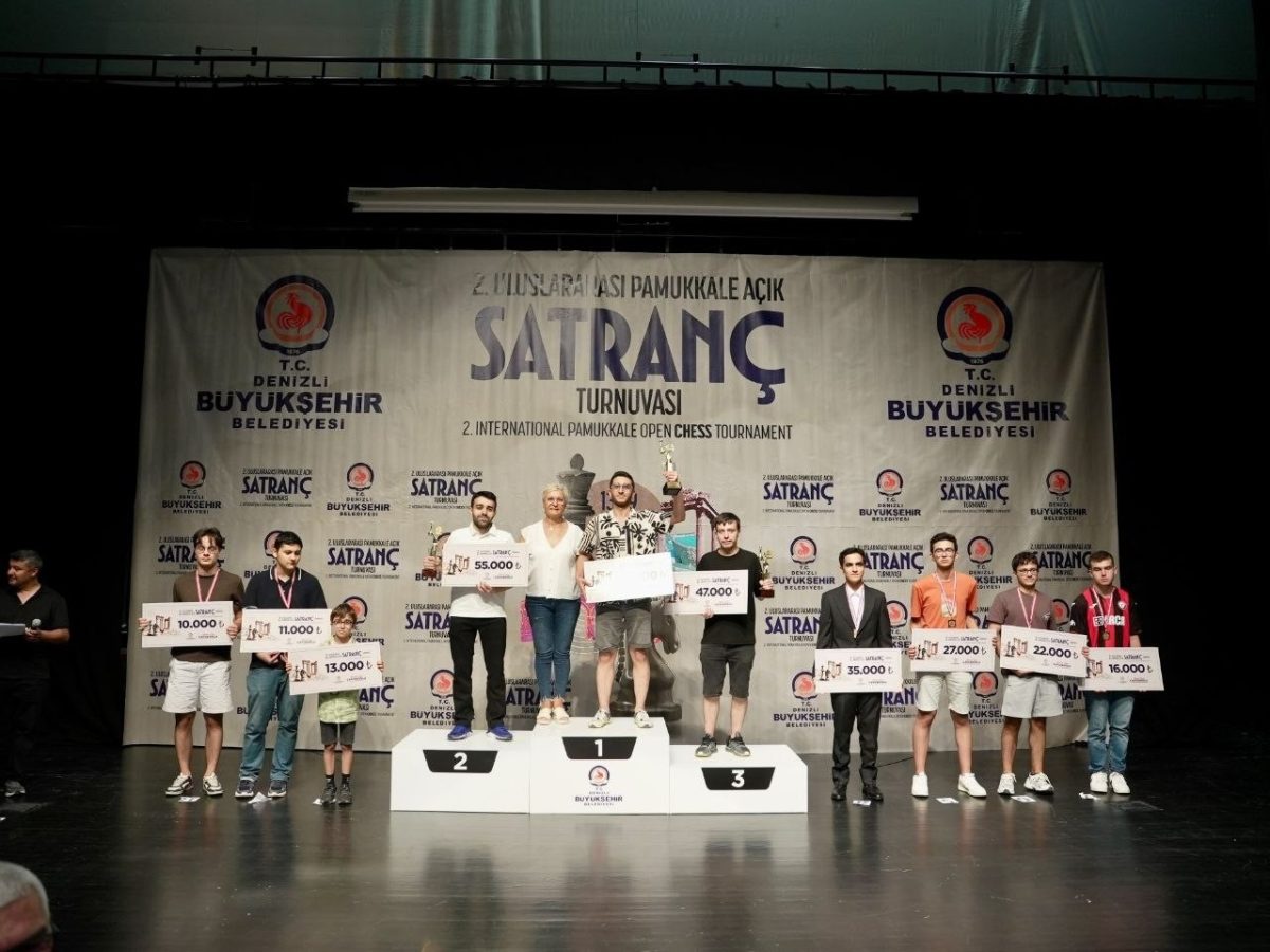 2. Uluslararası Pamukkale Açık Satranç Turnuvası şampiyonlarını buldu - Foto 5