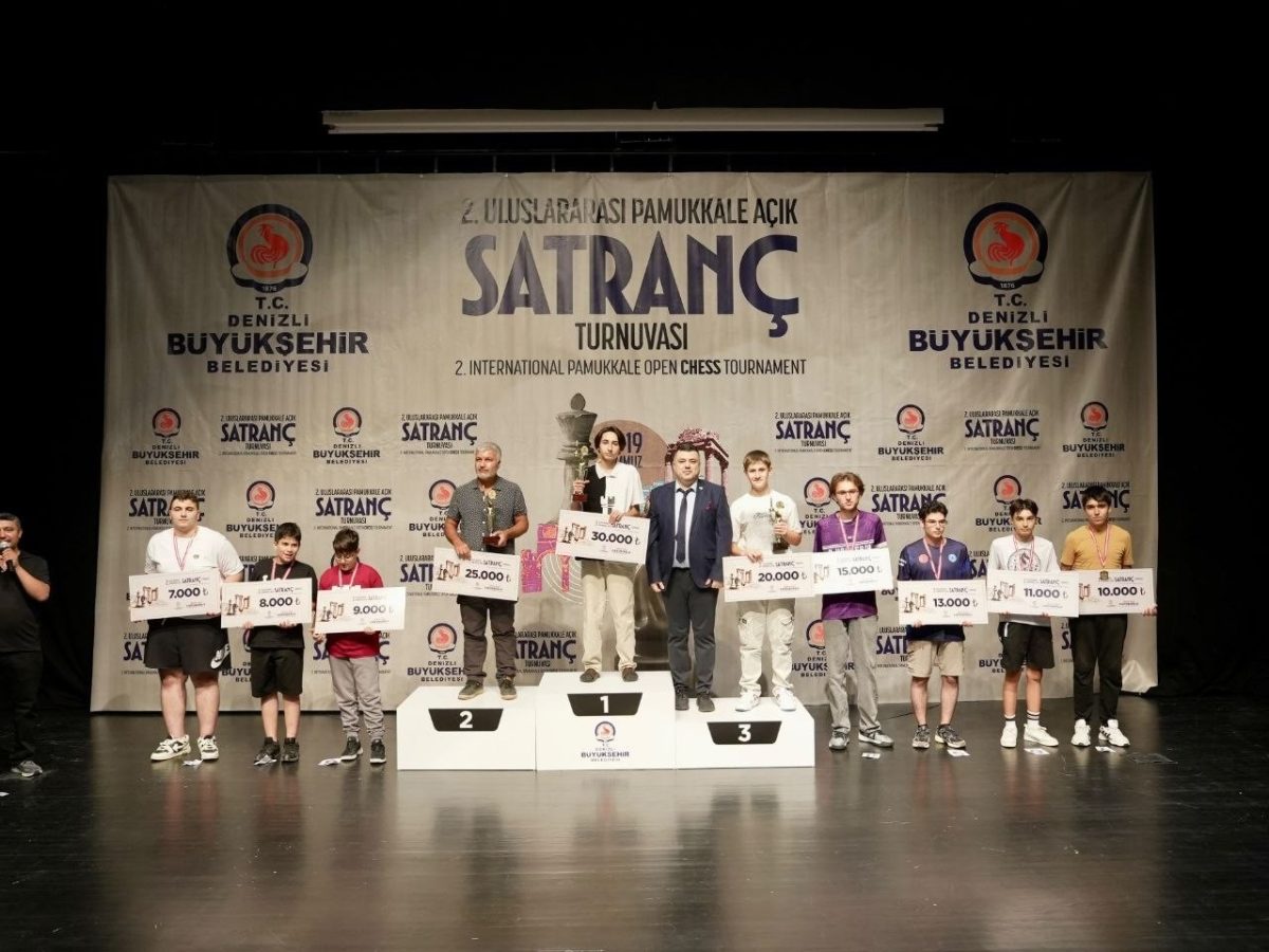 2. Uluslararası Pamukkale Açık Satranç Turnuvası şampiyonlarını buldu - Foto 6