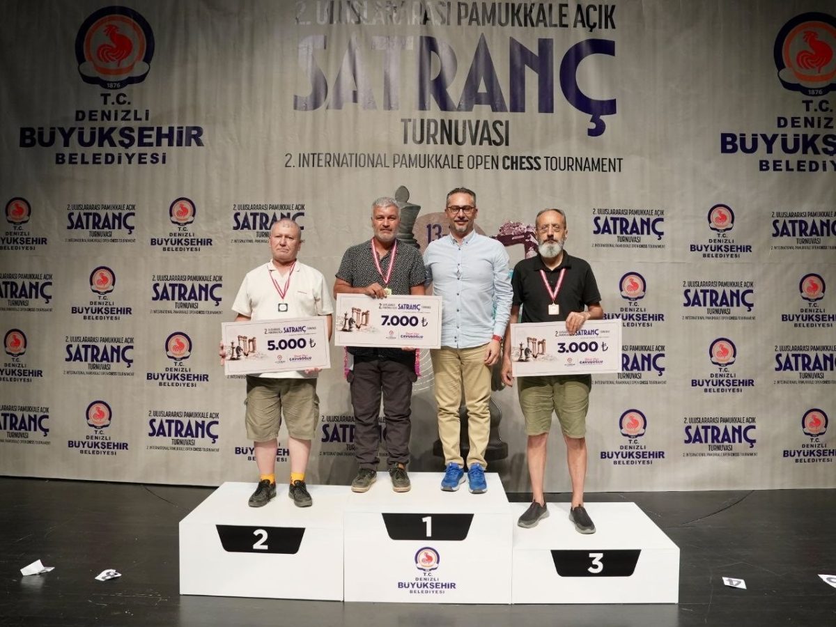 2. Uluslararası Pamukkale Açık Satranç Turnuvası şampiyonlarını buldu - Foto 7