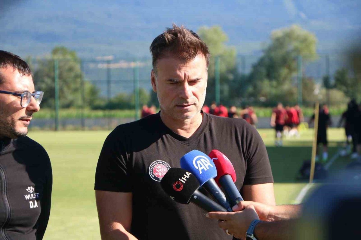 Aleksandar Stanojevic: "Tek hedefimiz var, üst lige çıkmak"