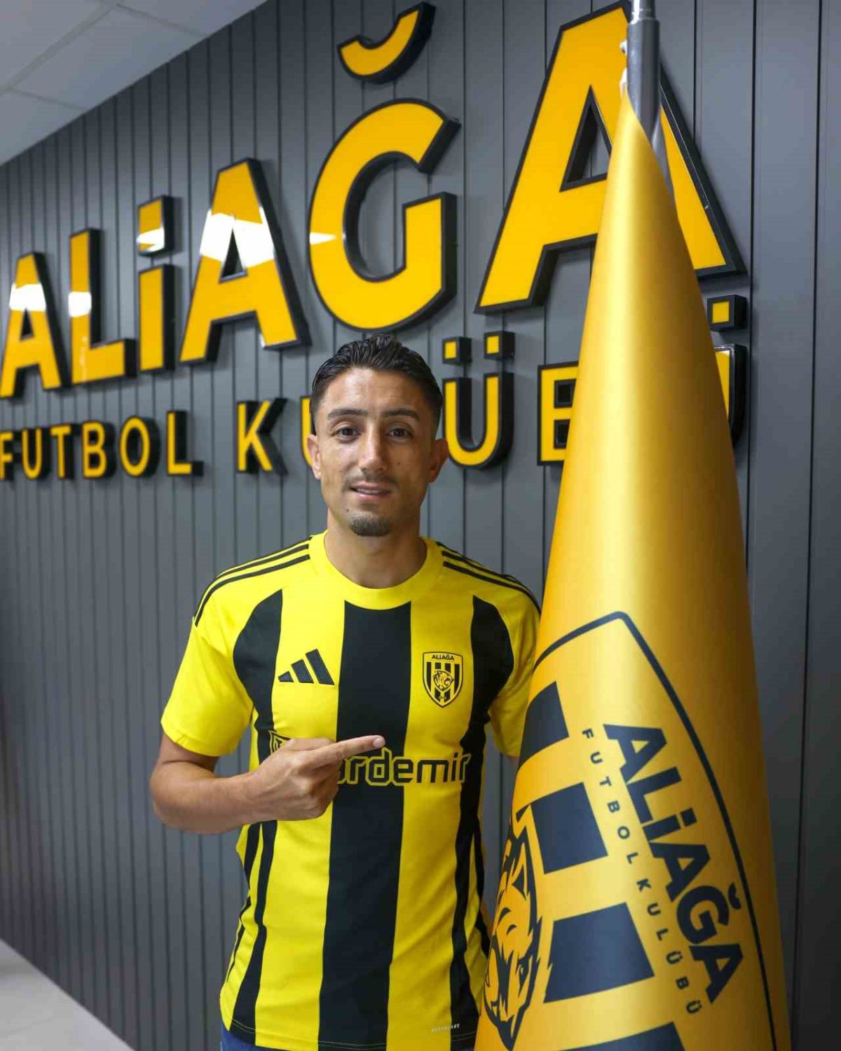Aliağa FK, Selim Ilgaz, Mustafa Yıldırım ve Caner Cavlan’ı renklerine bağladı - Foto 5