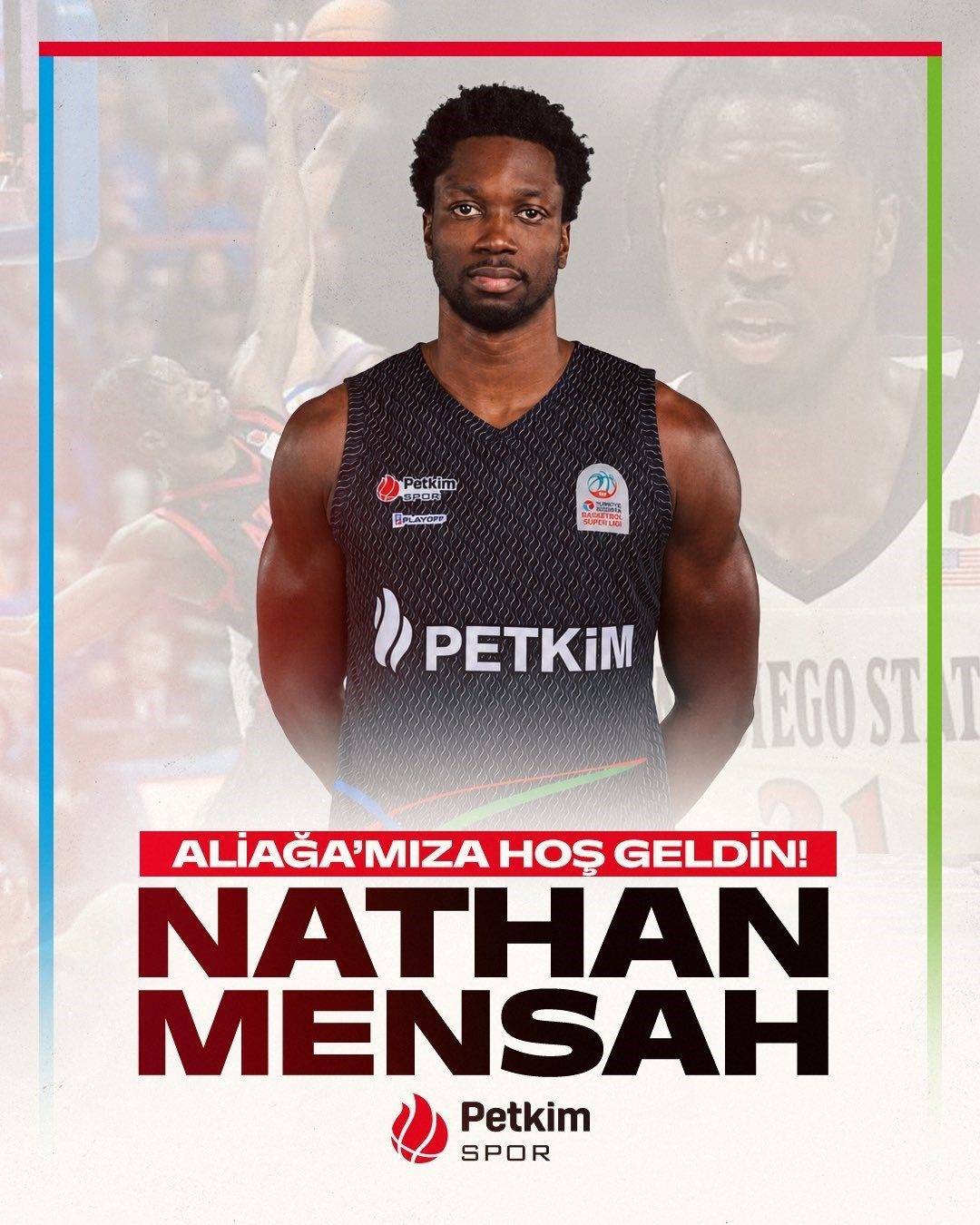 Aliağa Petkimspor, Nathan Mensah’ı kadrosuna kattı