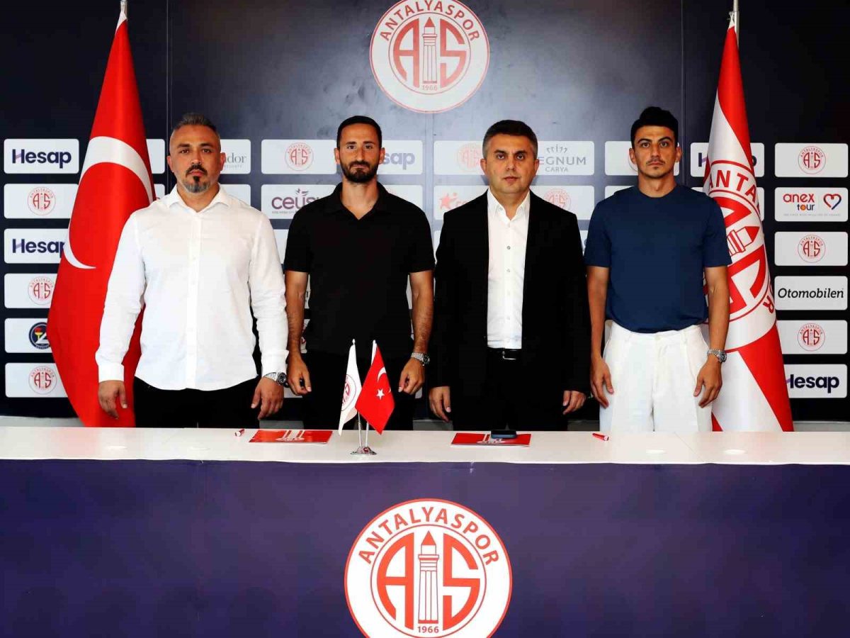 Antalyaspor'da Soner Dikmen ve Erdoğan ile 2 Yıllık İmza