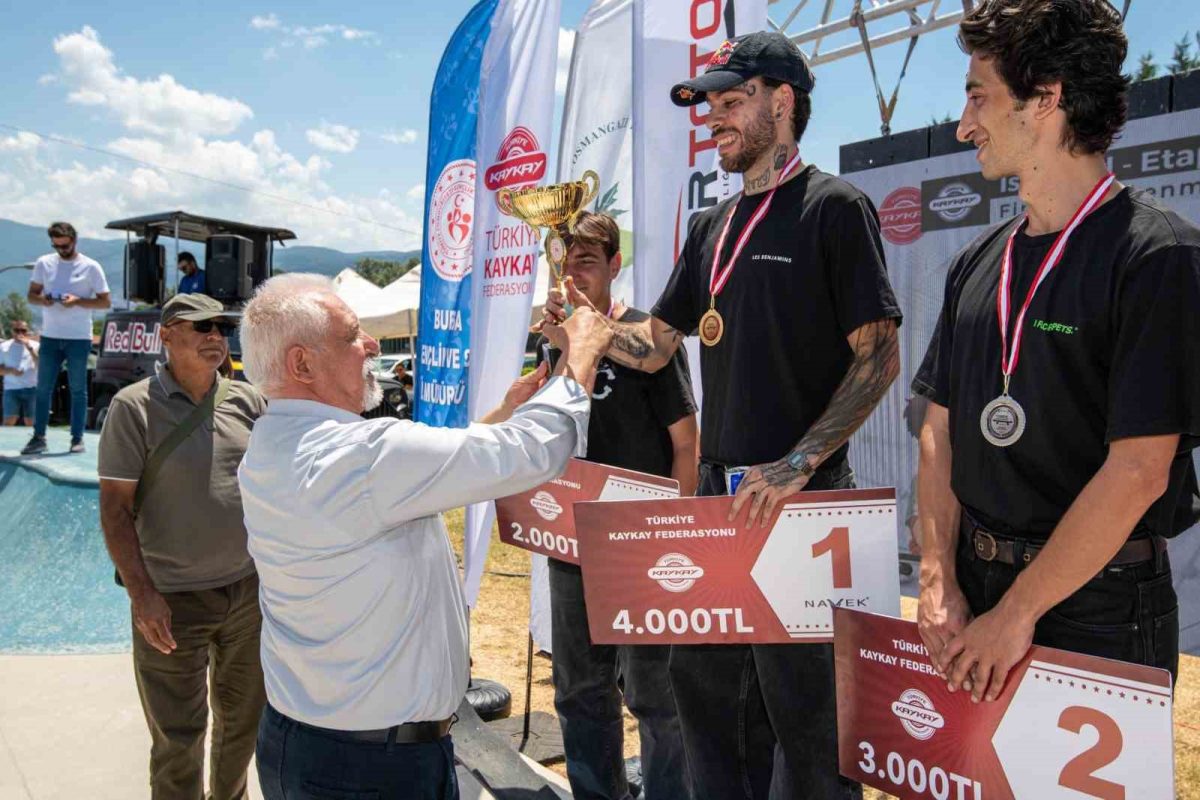 Bursa'da Kaykay Türkiye Şampiyonası Finali Nefes Kesti - Foto 6
