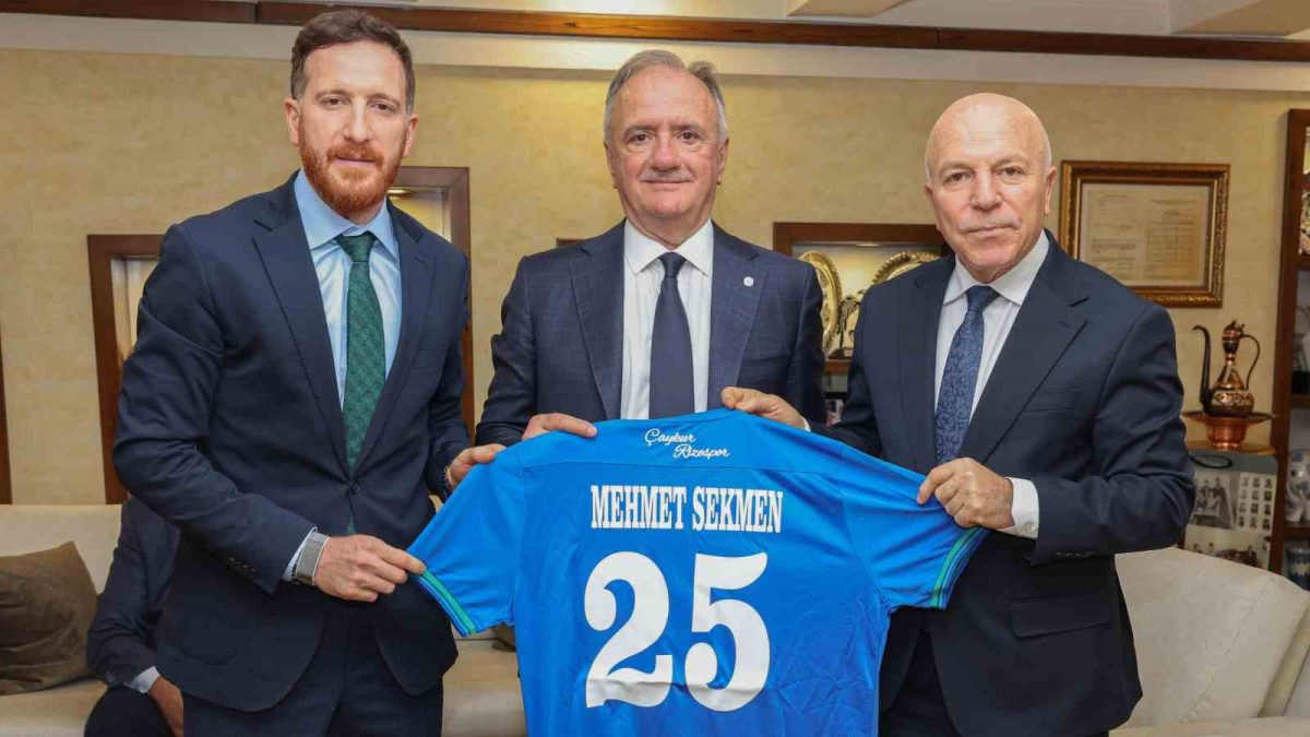 Çaykur Rizespor Yönetiminden Erzurum'da Protokol Ziyareti