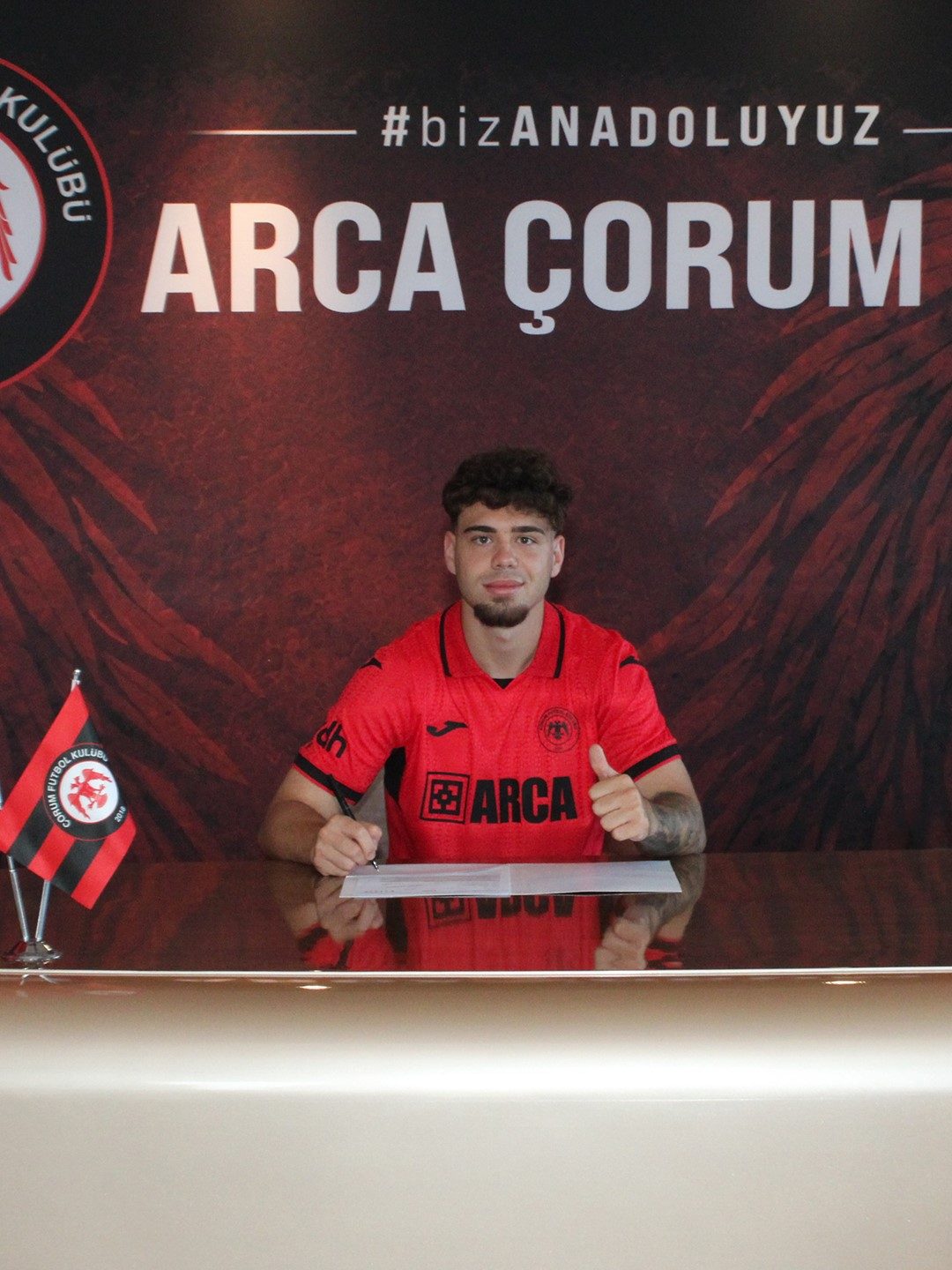 Çorum FK, Andrei Borza ile 4+1 yıllık sözleşme imzaladı