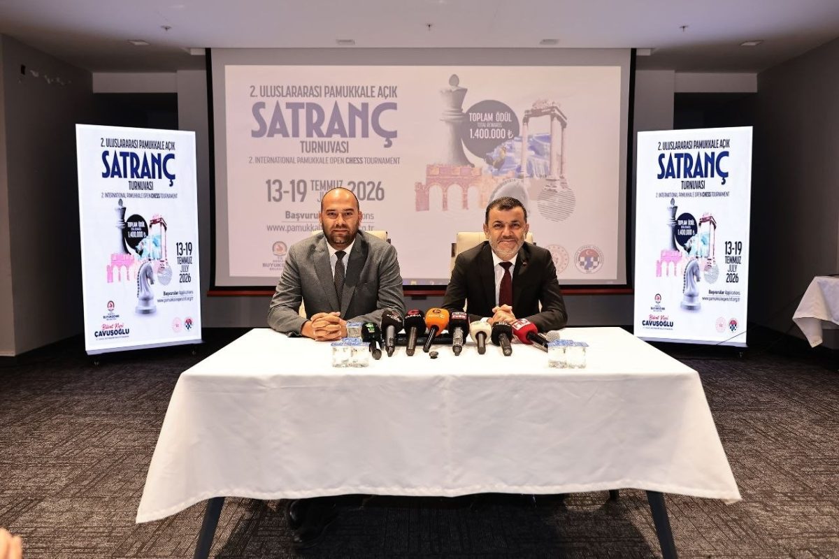 Denizli'de Uluslararası Satranç Turnuvası Başlıyor