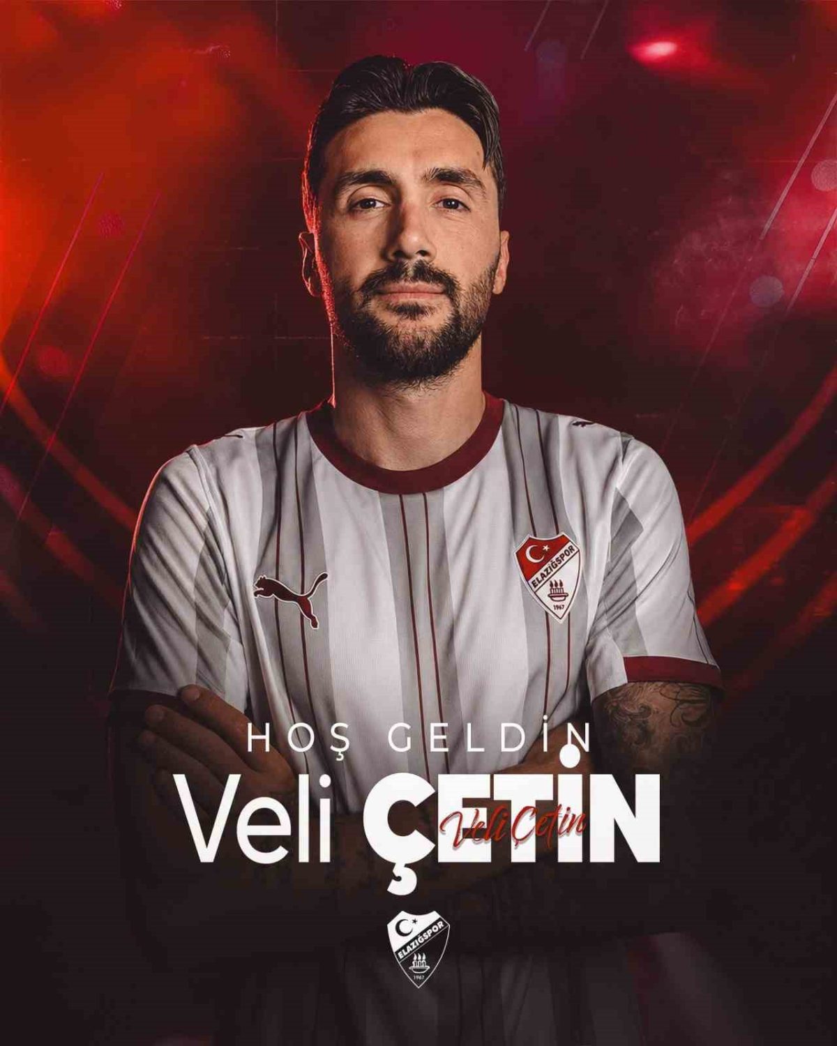 Elazığspor, Tecrübeli Stoper Veli Çetin'i Transfer Etti