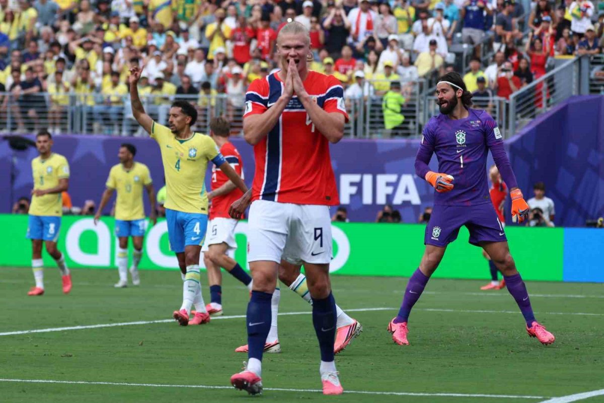 Haaland Attı, Norveç Brezilya'yı Eleyip Çeyrek Finale Çıktı - Foto 5