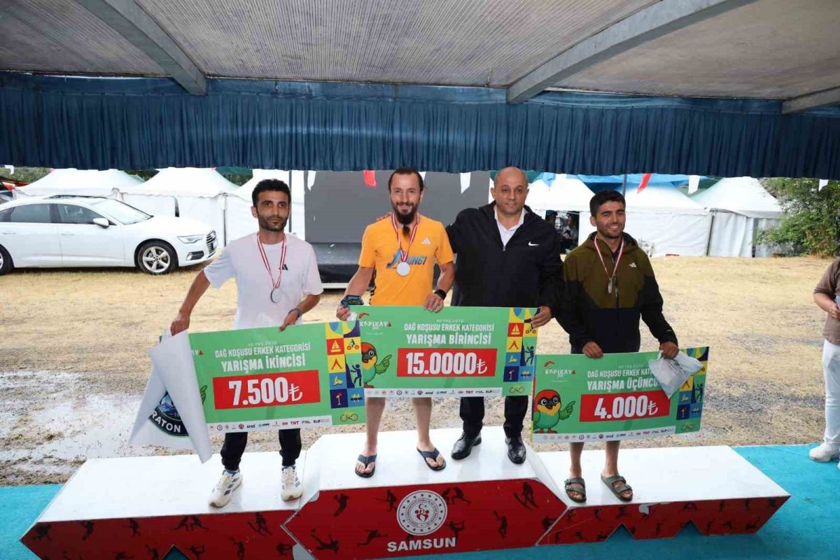 Kapıkayafest’te 21 kilometrelik dağ koşusunda nefes kesen mücadele - Foto 2
