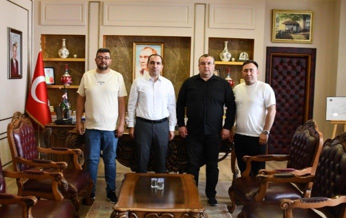 Kaymakam Özdemir’den amatör spora sağlık ve güvenlik desteği
