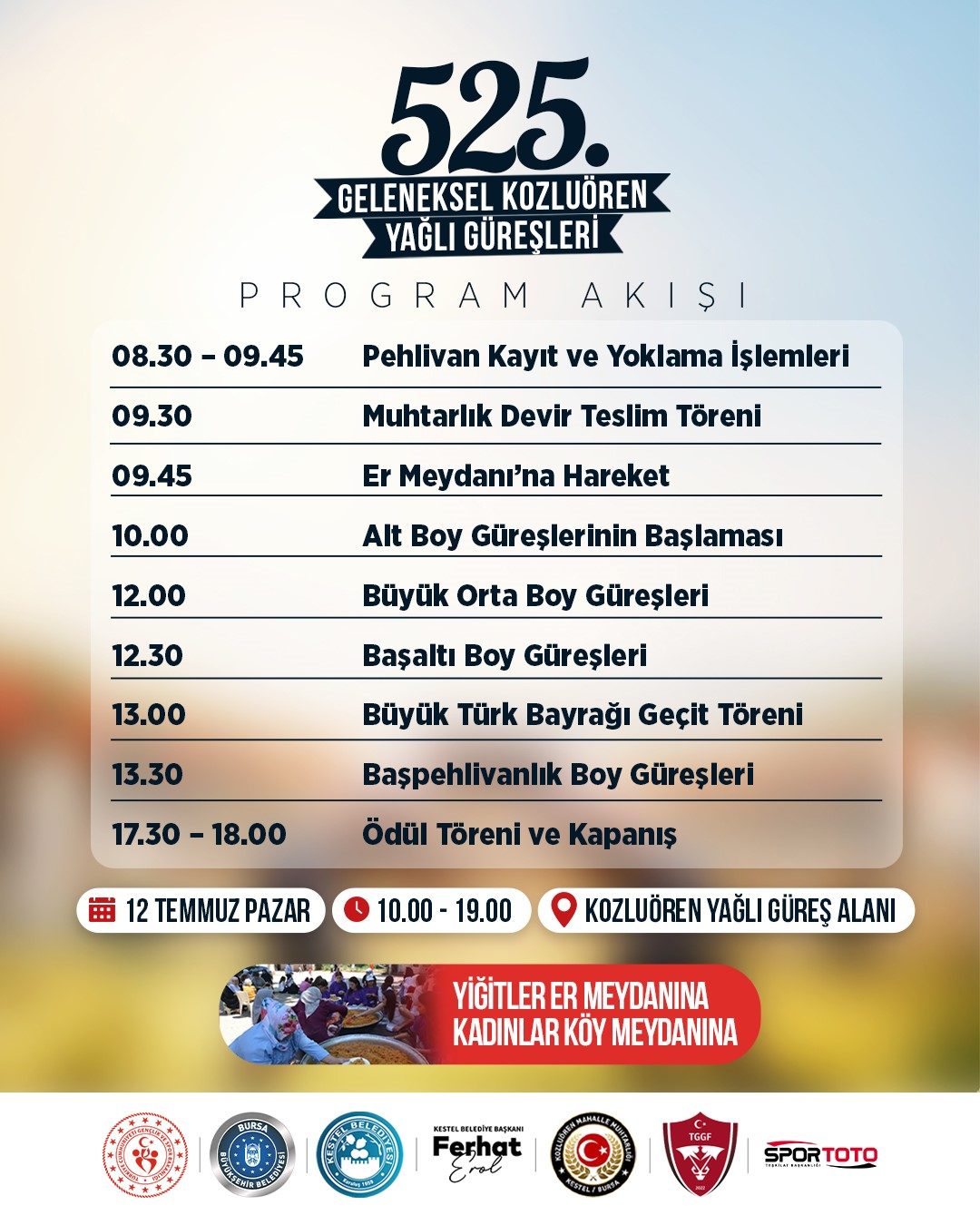 Kestel'de 525 Yıllık Kozluören Yağlı Güreşleri Başlıyor - Foto 3
