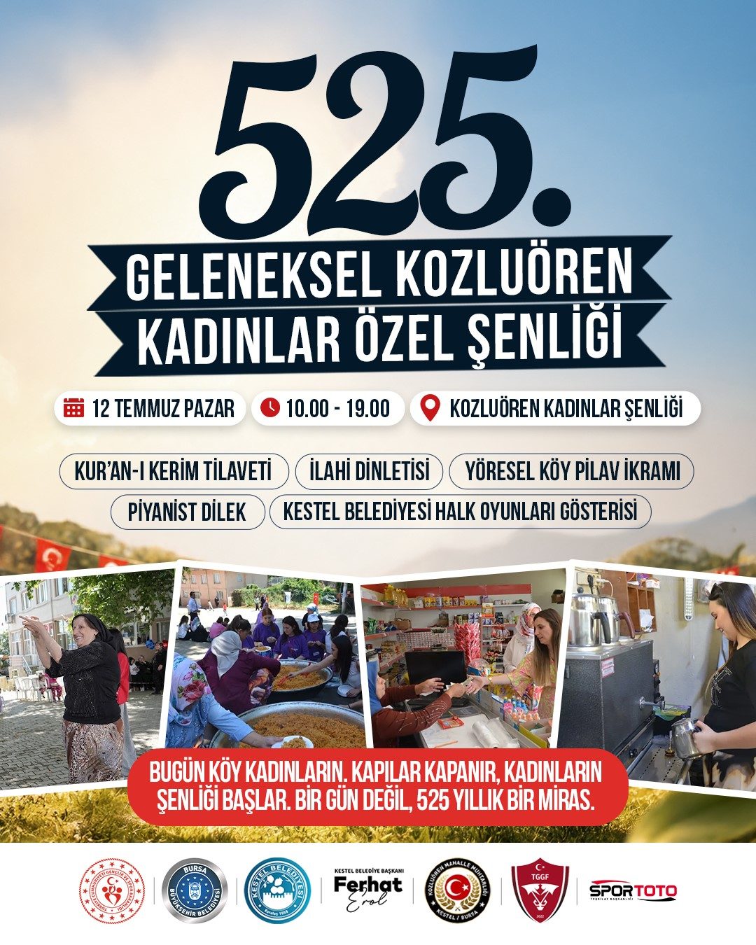 Kestel'de 525 Yıllık Kozluören Yağlı Güreşleri Başlıyor - Foto 4