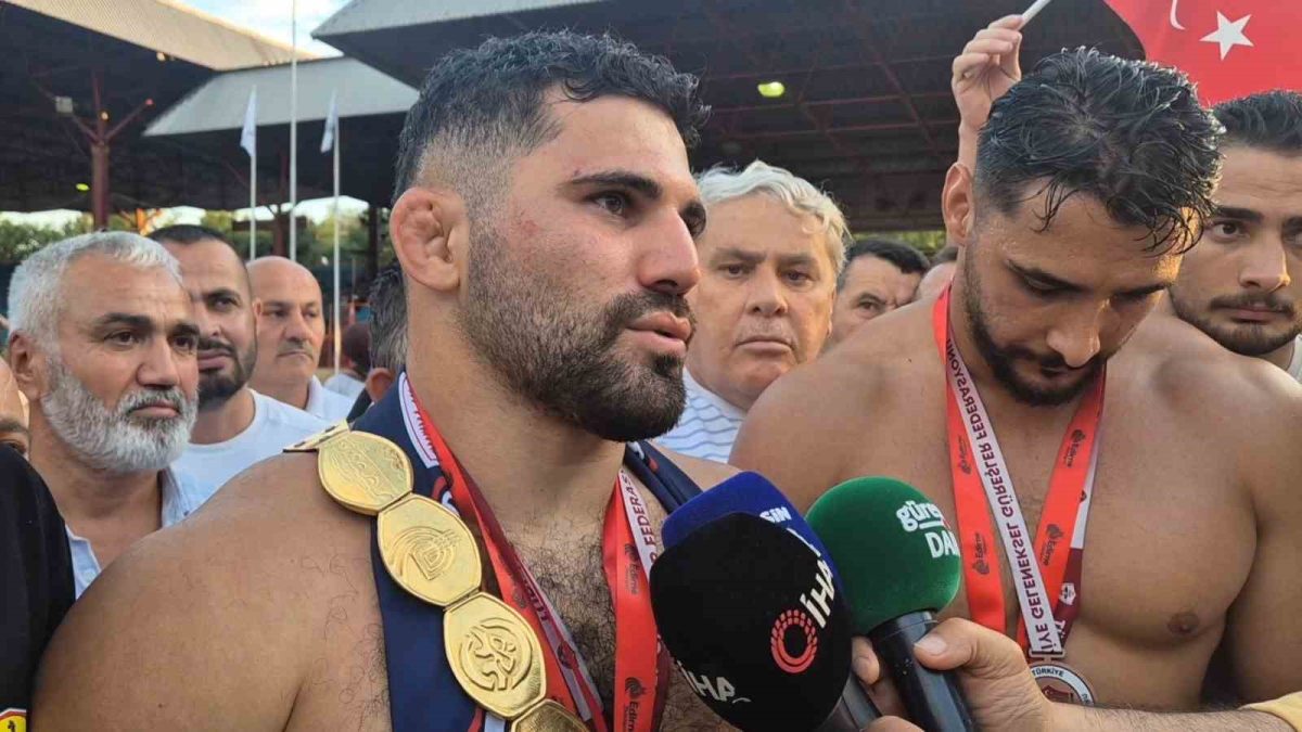 Kırkpınar Başpehlivanı Erkan Taş: Rüyada Gibiyim - Foto 4