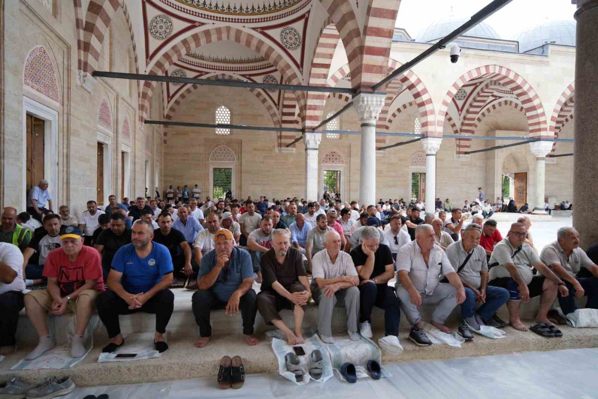 Kırkpınar Pehlivanları Selimiye Camisi'nde Dua Etti - Foto 4