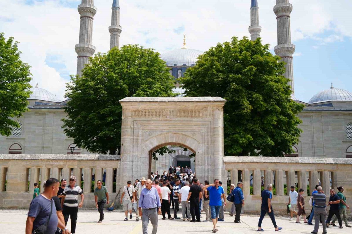 Kırkpınar Pehlivanları Selimiye Camisi'nde Dua Etti - Foto 8