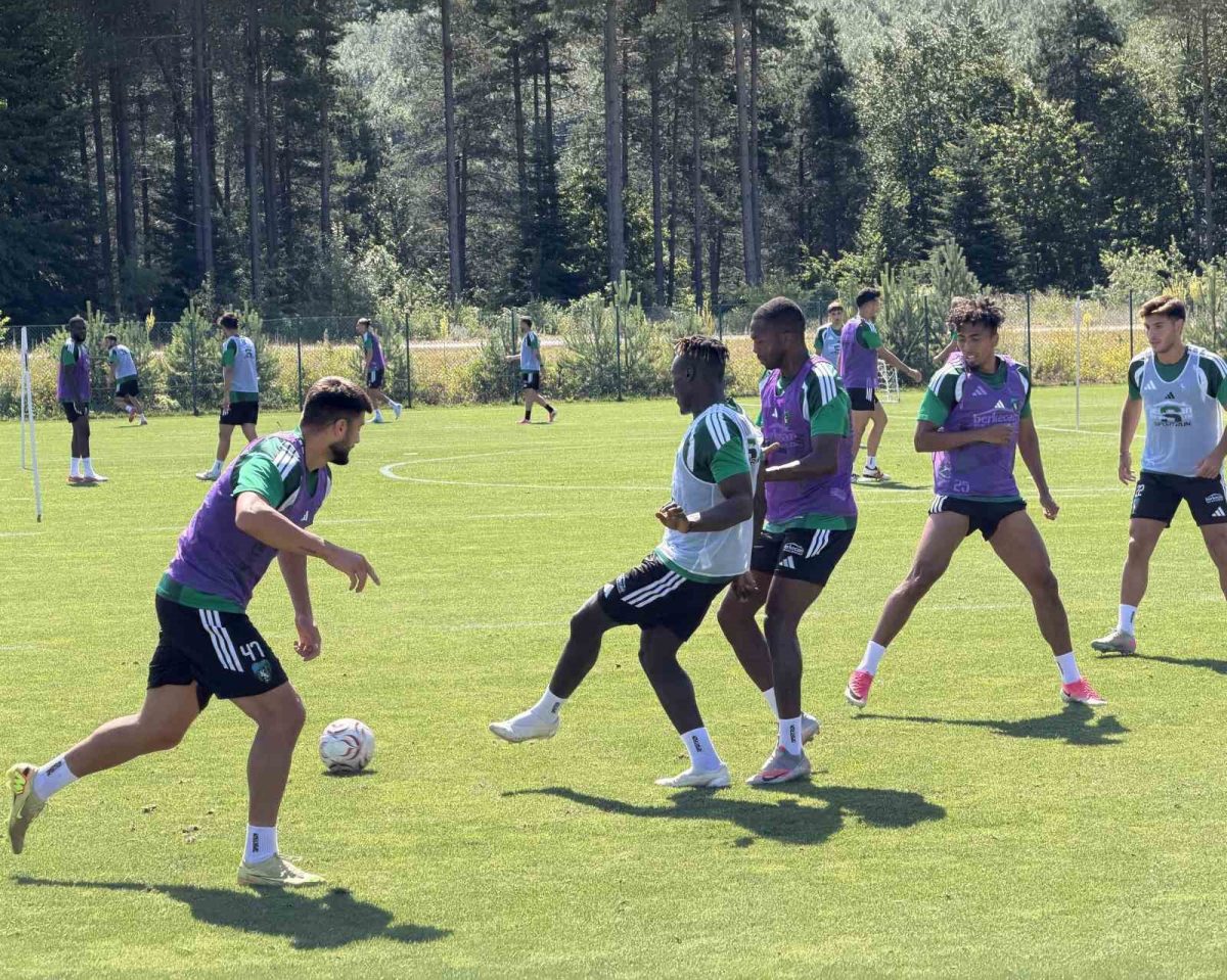 Kocaelispor, Topuk Yaylası’nda yeni sezon hazırlıklarını sürdürüyor