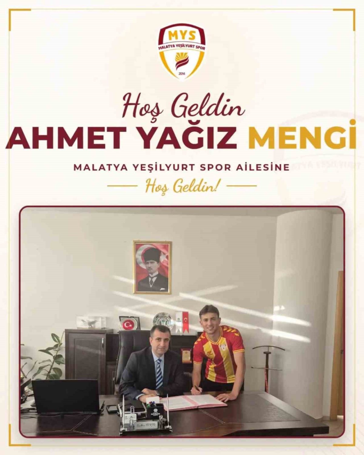 Malatya Yeşilyurt Spor Ahmet Yağız Mengi'yi Transfer Etti - Foto 2
