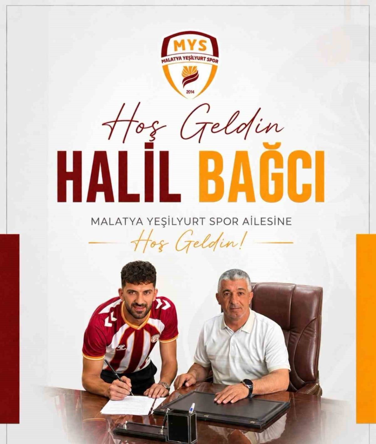 Malatya Yeşilyurt Spor’un kalesi Halil Bağcı’ya emanet