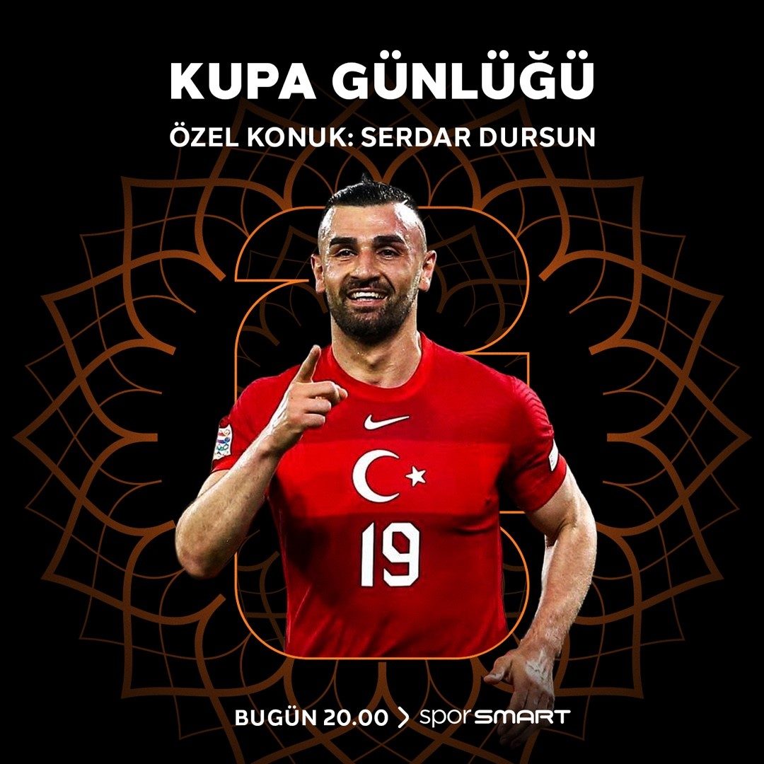 Serdar Dursun, Spor Smart'ta Kupa Günlüğü'ne Konuk Oluyor