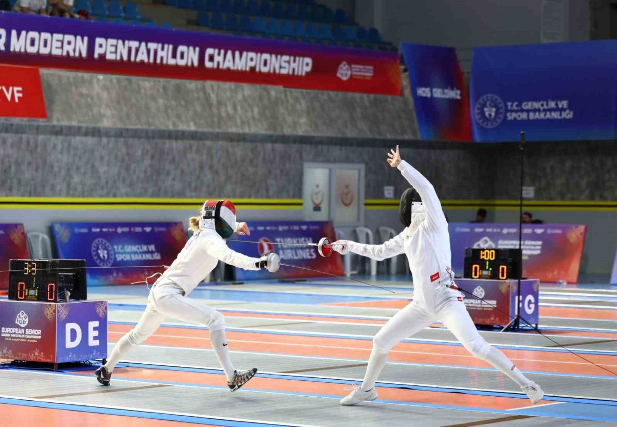 Avrupa Modern Pentatlon Şampiyonası’nda ilk şampiyonlar İsviçre ve Fransa - Foto 4