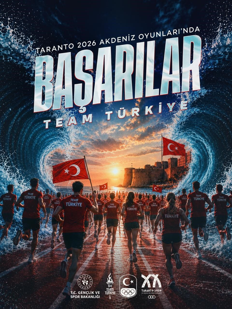 Bakan Bak Akdeniz Oyunları’nda mücadele edecek milli sporculara başarı diledi
