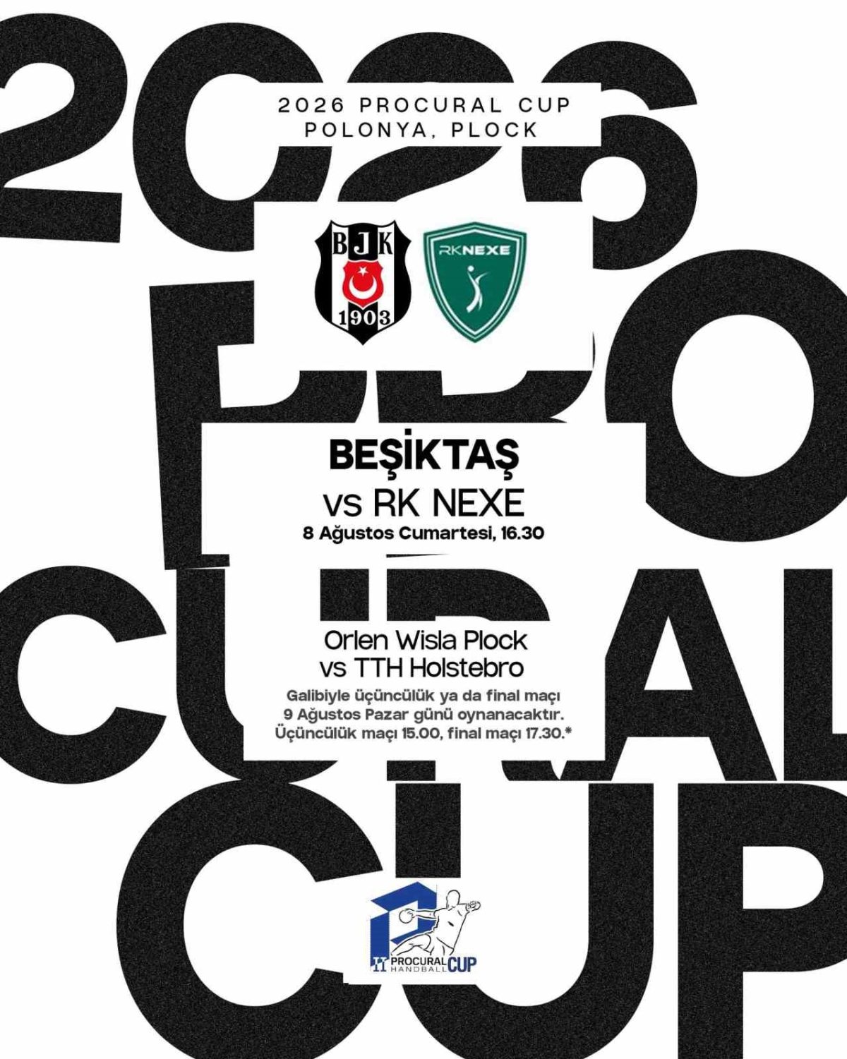 Beşiktaş Hentbol Takımı, 2026 Procural Cup’a katılacak