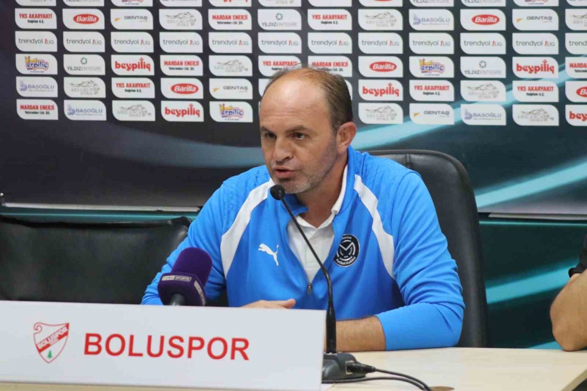 Boluspor-Manisa FK maçının ardından