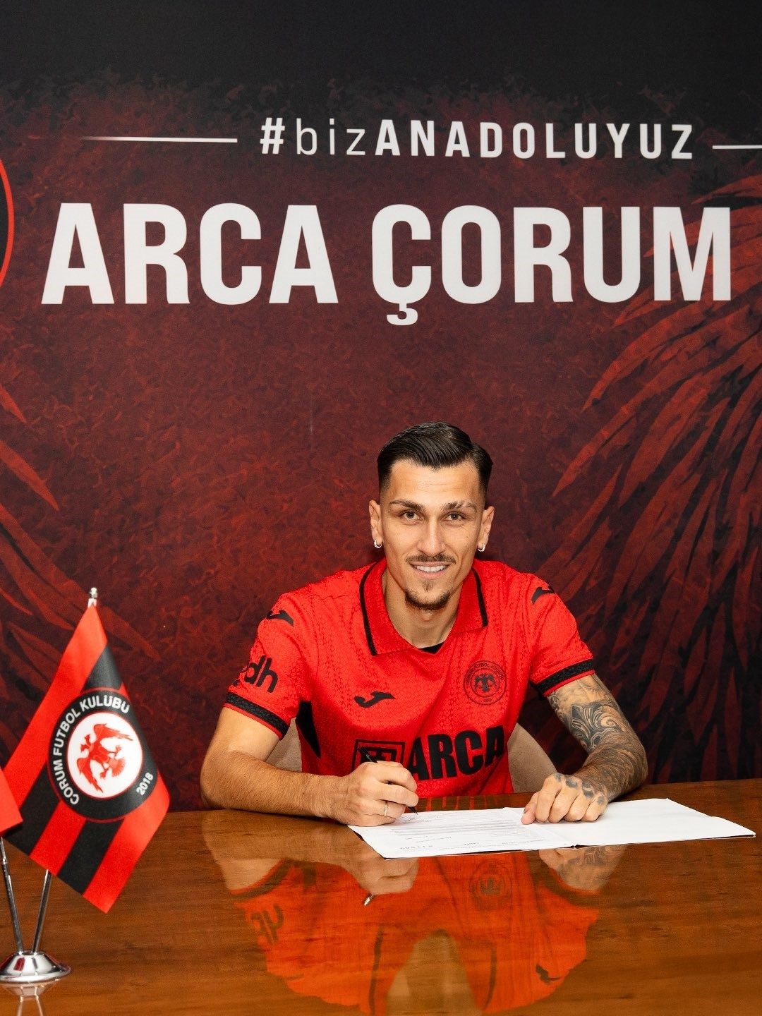 Çorum FK, Alexandros Kyziridis’i renklerine bağladı