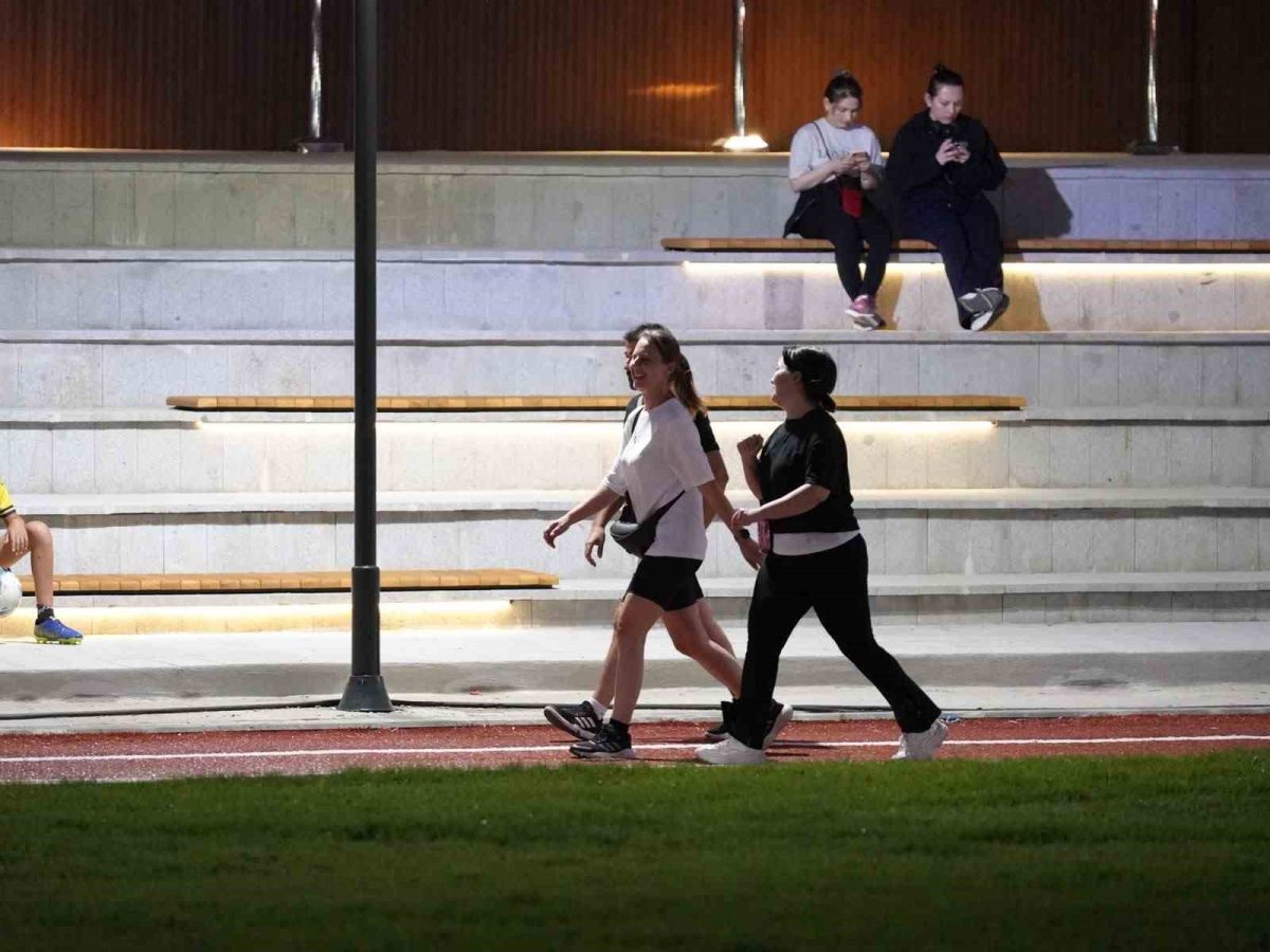 Düzce’de sporun adresi Merkez Park oldu