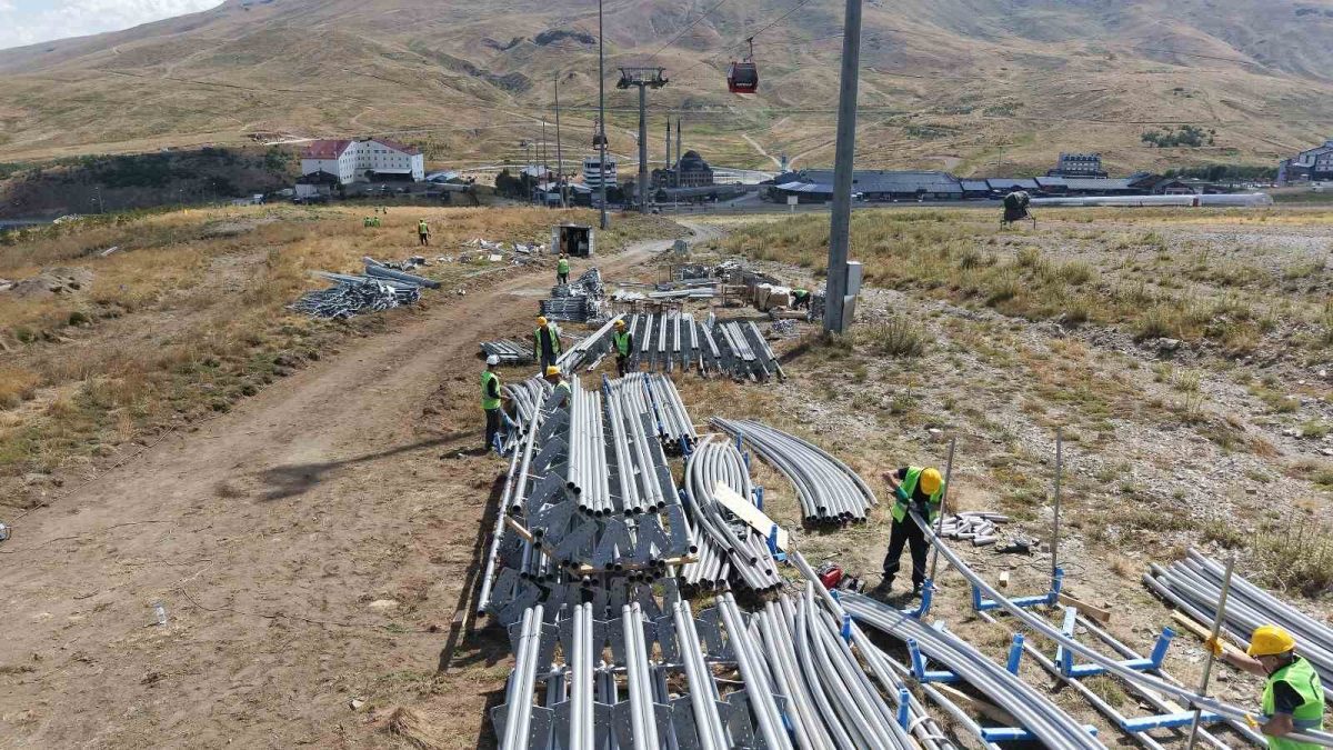 Erciyes’te Türkiye’nin en uzun dağ kızağı için çalışmalar başladı - Foto 3