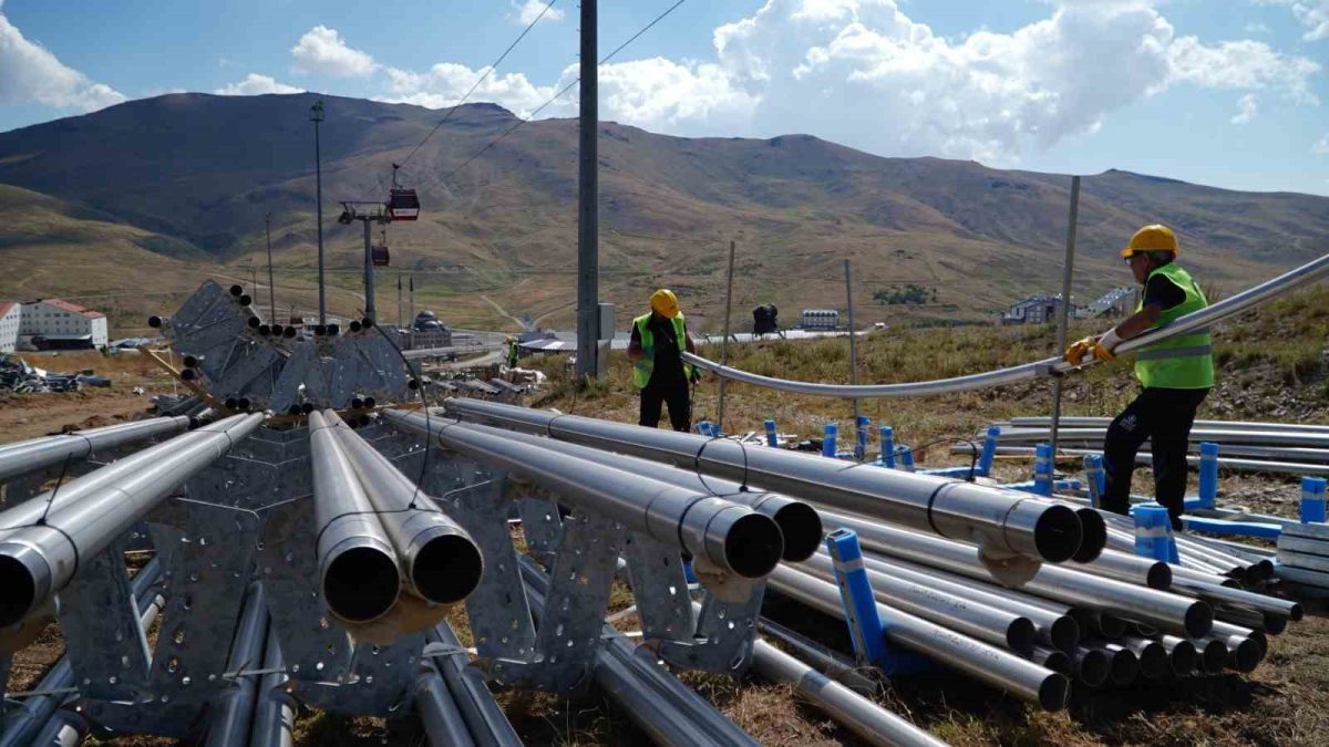 Erciyes’te Türkiye’nin en uzun dağ kızağı için çalışmalar başladı - Foto 5