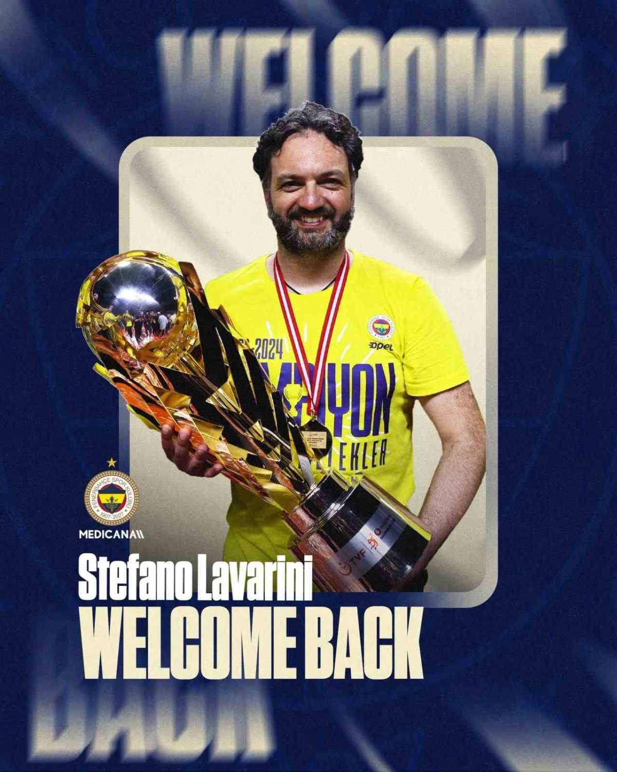 Fenerbahçe Kadın Voleybol Takımı’nda yeniden Stefano Lavarini dönemi