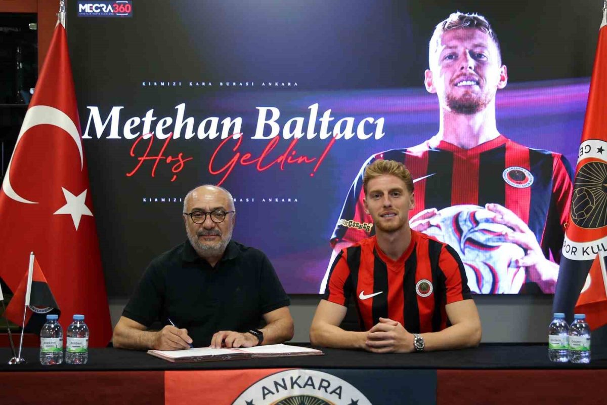 Gençlerbirliği, Metehan Baltacı’yı duyurdu