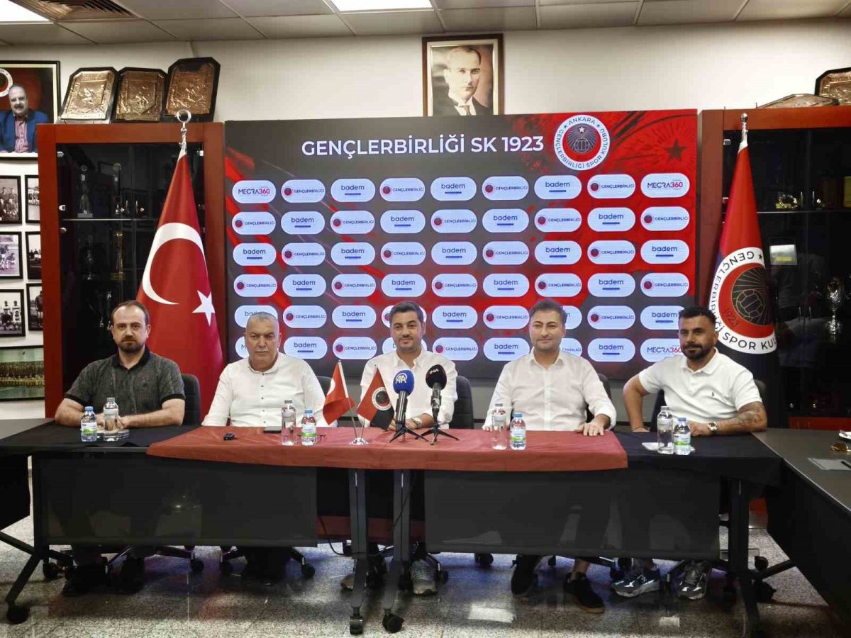 Gençlerbirliği su sponsorluğu anlaşması imzaladı
