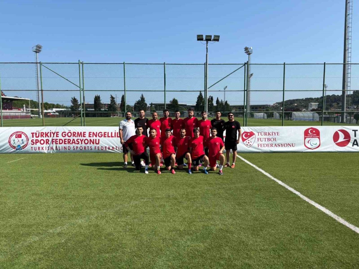 Görme Engelli B1 Milli Takımı, Avrupa Şampiyonası’na Riva’da hazırlanıyor