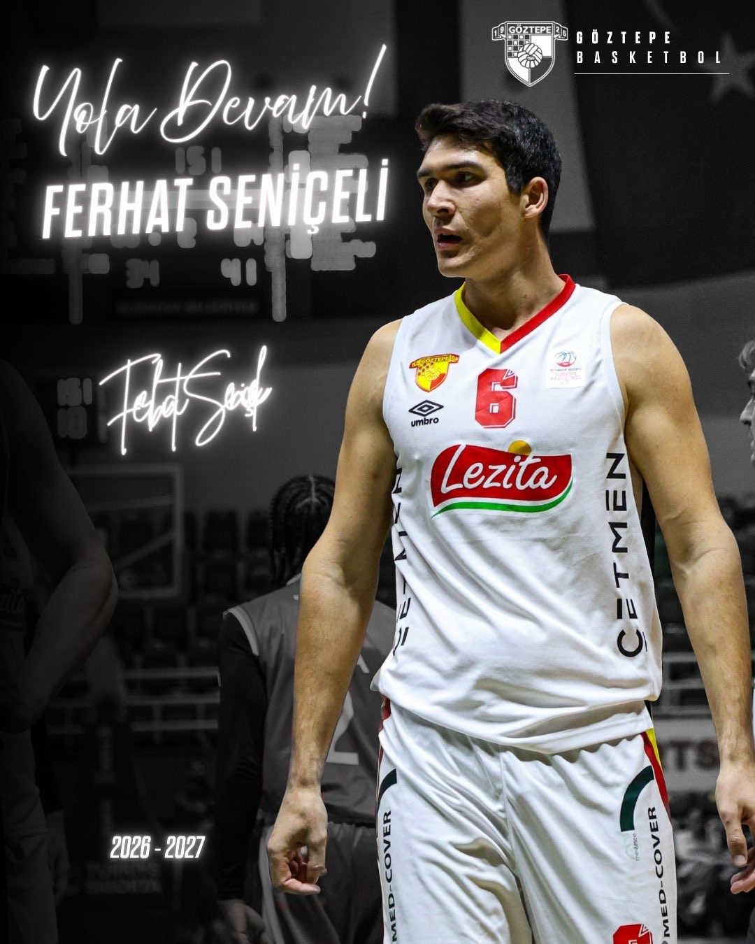 Göztepe Basketbol, Ferhat Seniçeli’in sözleşmesini uzattı