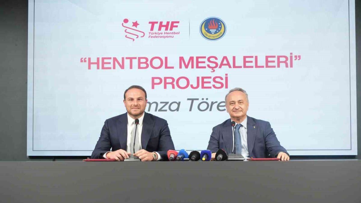 Hentbol Meşaleleri iş birliği protokolü imzalandı