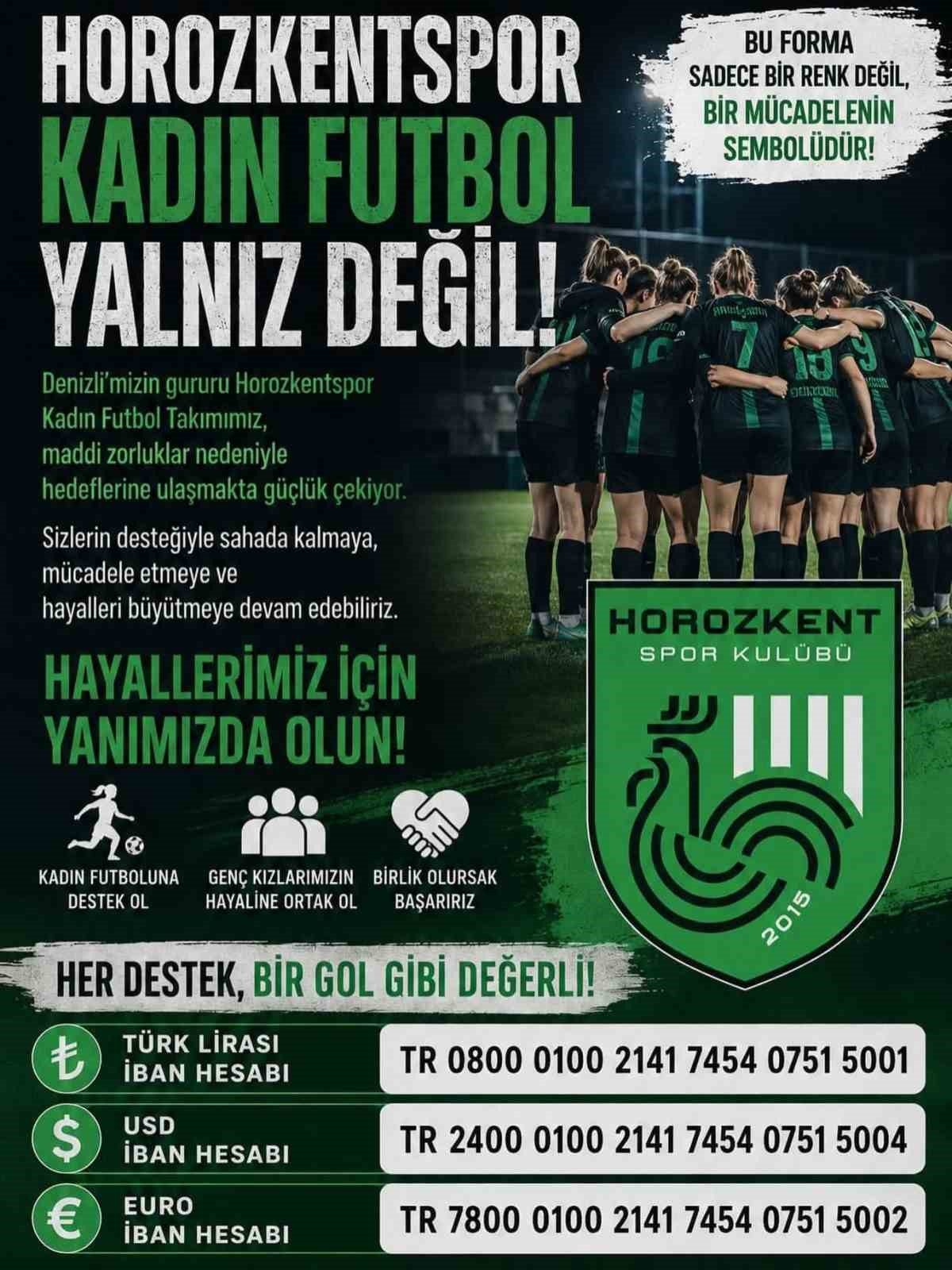 Horozkent finansal sıkıntılar yüzünden lige katılamayabilir