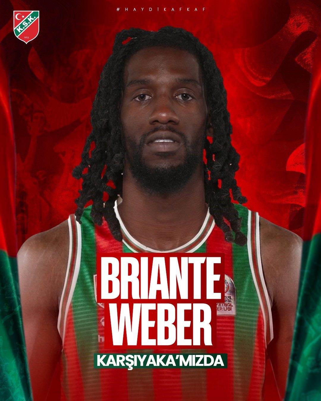 Karşıyaka Basketbol, Briante Weber’i kadrosuna kattı